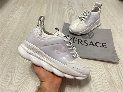 adidasi versace albi